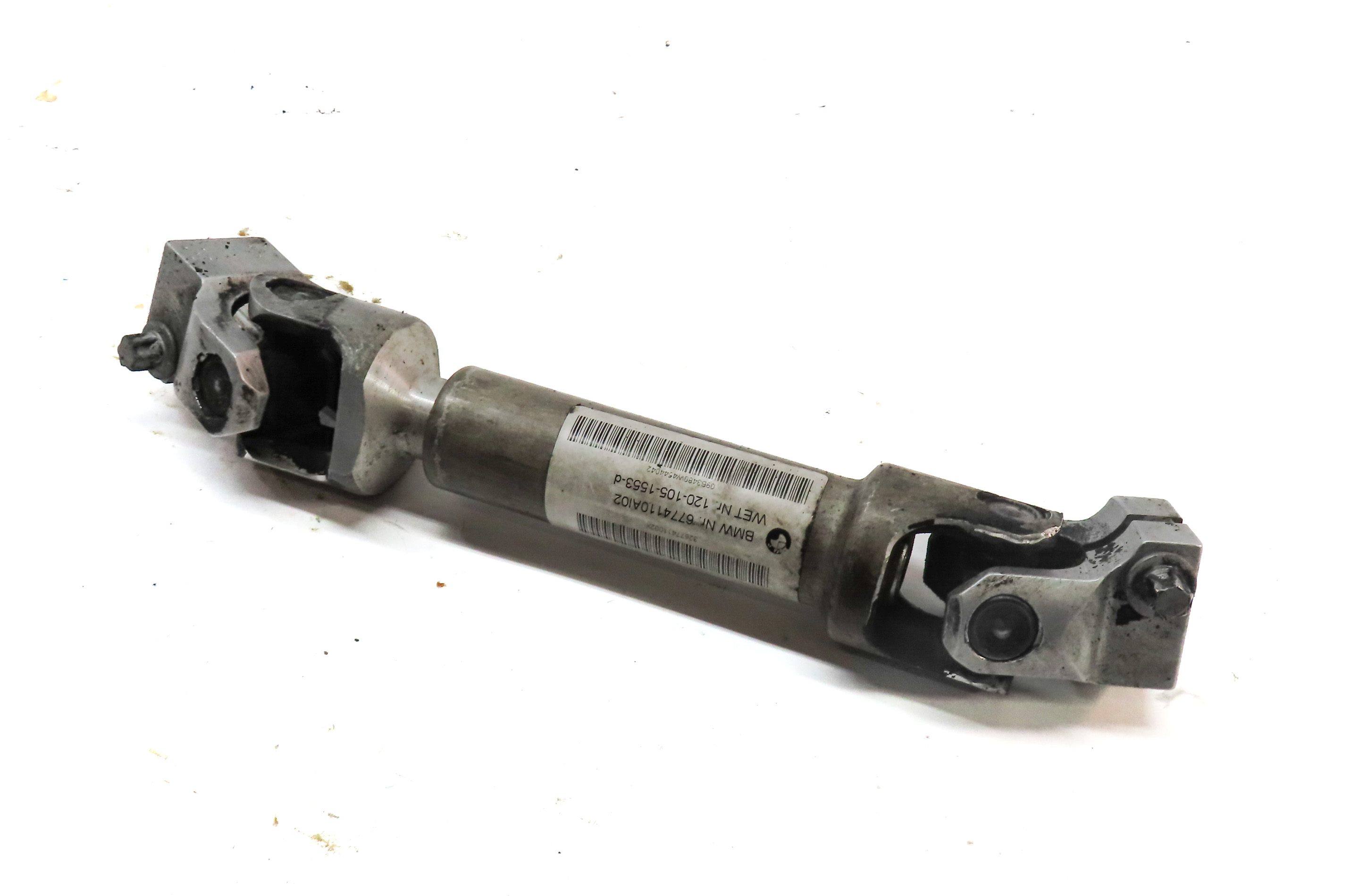 2012 BMW X5 (E70) STEERING COLUMN SHAFT U-JOINT LINKAGE COUPLER SHAFT — exact item pictured